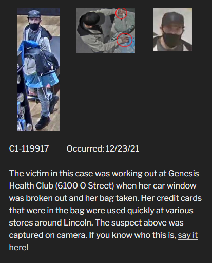 Shattered window